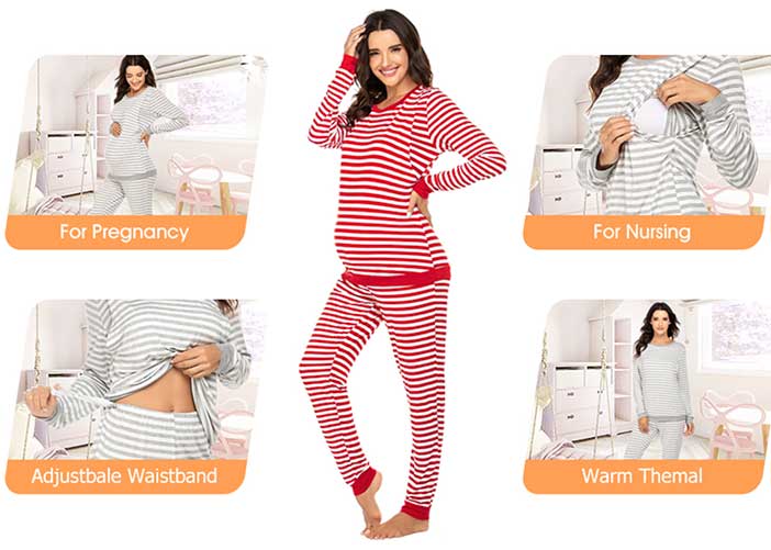 practical breastfeeding pajama