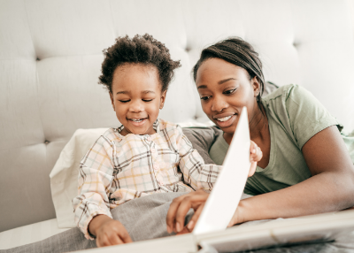 reading learning with 2 year old