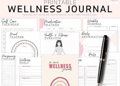 Printable Wellness Journal 