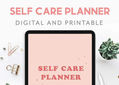 Self Care Planner 